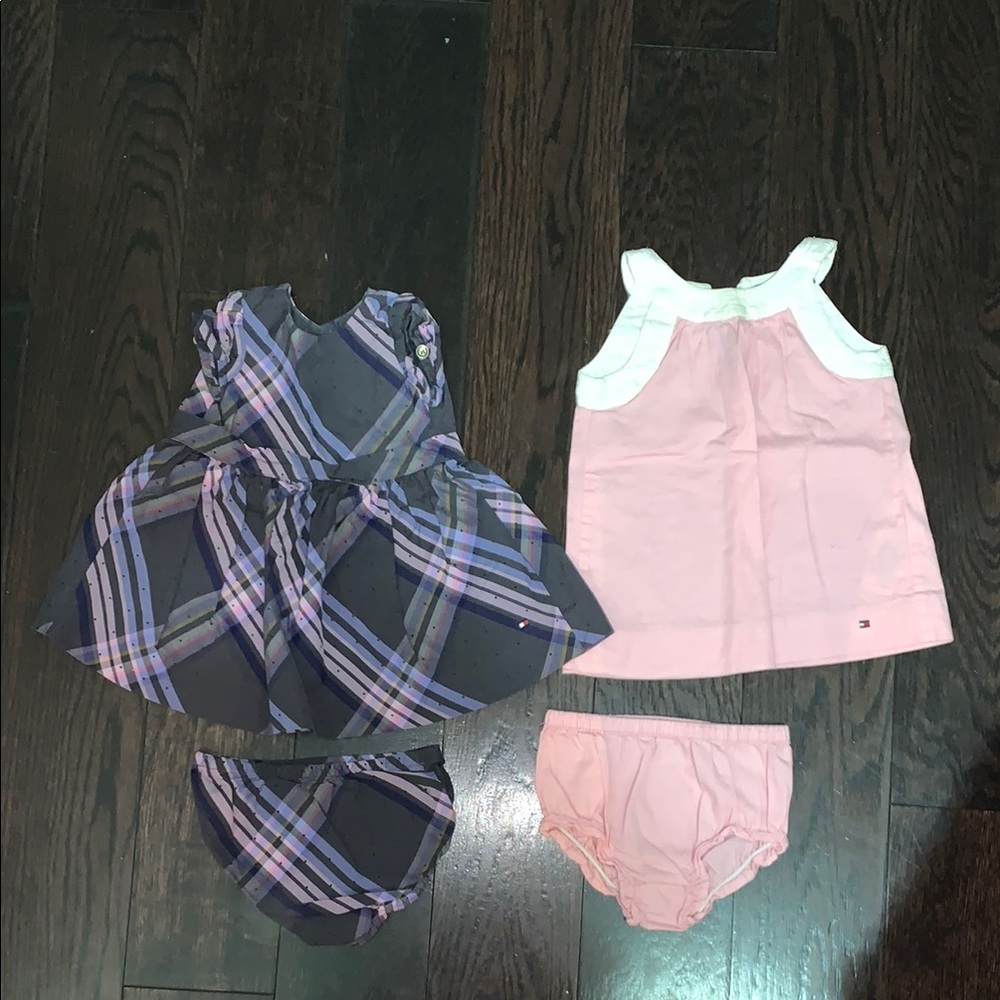 Tommy dress bundle for babies 6-9 mos